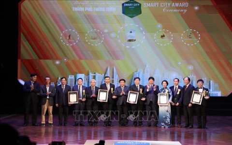 Lần đầu tiên trao Giải thưởng Thành phố Thông minh